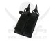 DOUBLE PISTOL MAG POUCH BK