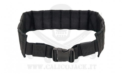 PADDED PATROL BELT BK