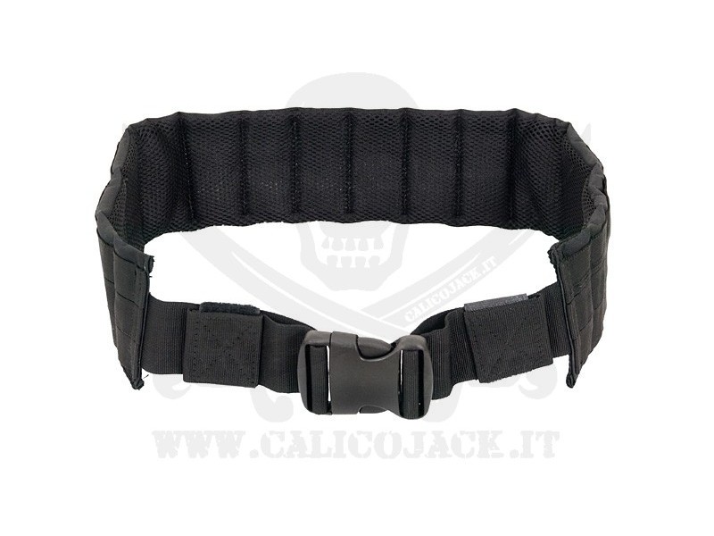 PADDED PATROL BELT BK