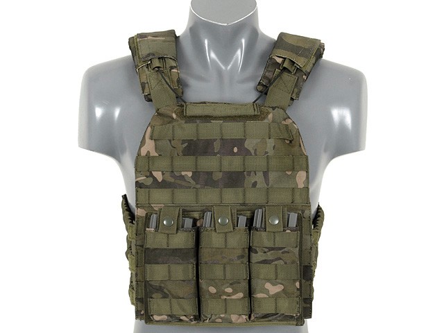 SOFTAIR TATTICO DEFENSE PLATE CARRIER MULTICAM TROPIC